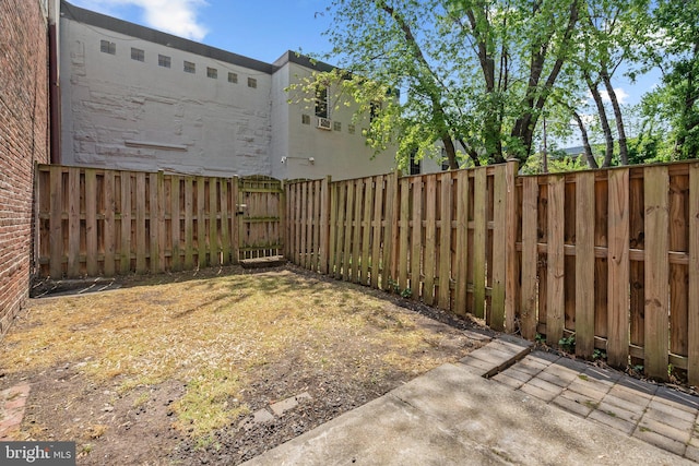 66 O St NW, Washington, DC 20001 - view of yard with a fenced backyard and a gate