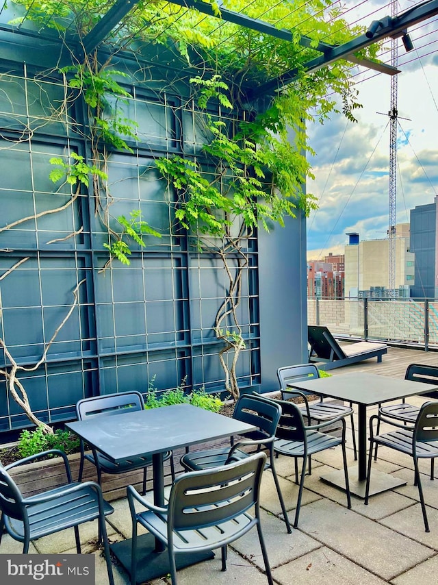 2030 8th St NW Unit Ph-5, Washington, DC 20001 - view of patio featuring outdoor dining area