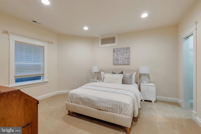 7312 Gordons Rd, Falls Church, VA 22043 - bedroom with carpet flooring, baseboards, and recessed lighting