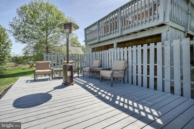 view of deck