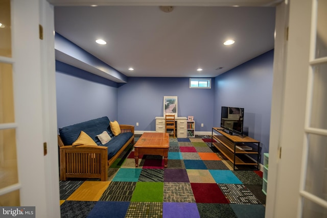 712 Pearson Point Pl, Annapolis, MD 21401 - recreation room with recessed lighting