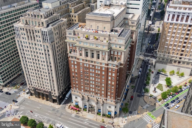 1600 Arch St Unit 1706, Philadelphia, PA 19103 - birds eye view of property with a city view