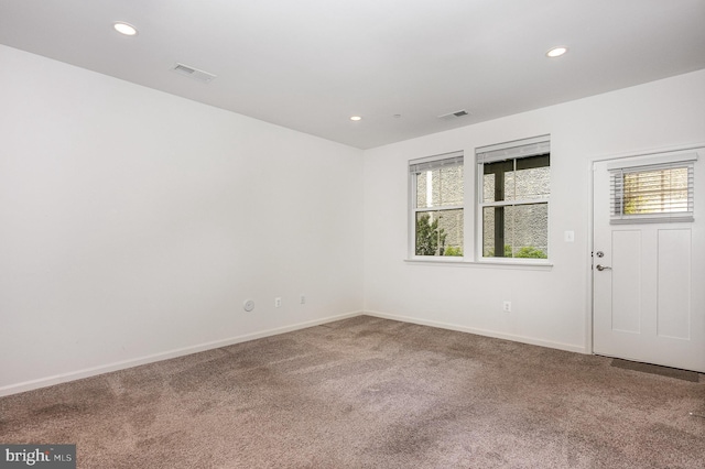 7241 Martin Farm Cir, Baltimore, MD 21237 - carpeted empty room featuring baseboards and recessed lighting