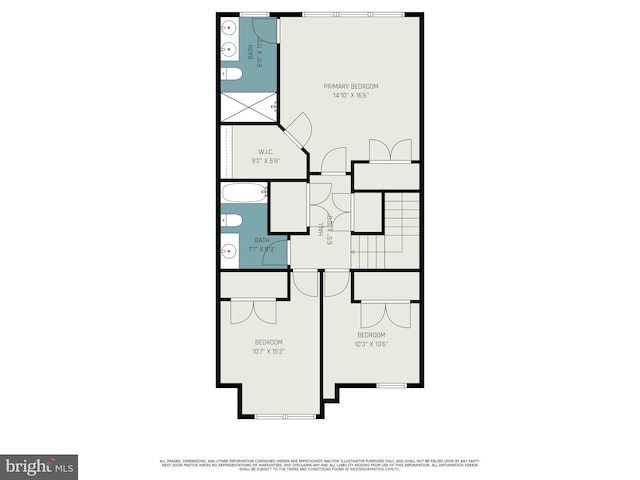 7241 Martin Farm Cir, Baltimore, MD 21237 - floor plan / room layout