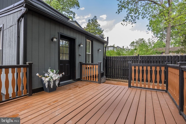 view of deck
