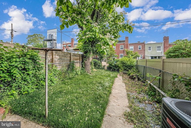 1621 Lyman Pl NE, Washington, DC 20002 - fenced backyard featuring central AC