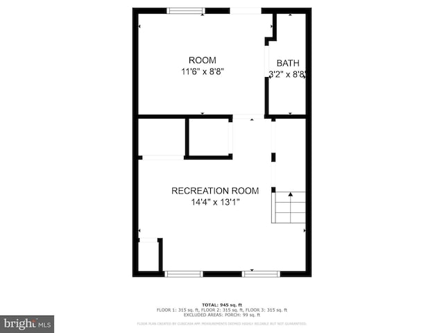 1621 Lyman Pl NE, Washington, DC 20002 - room layout