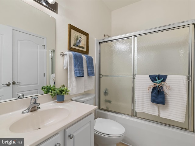 30413 Cedar Neck Rd Unit 304, Ocean View, DE 19970 - full bath with toilet, vanity, and bath / shower combo with glass door