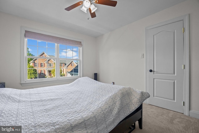 323 Palton Rd, Bensalem, PA 19020 - carpeted bedroom featuring ceiling fan
