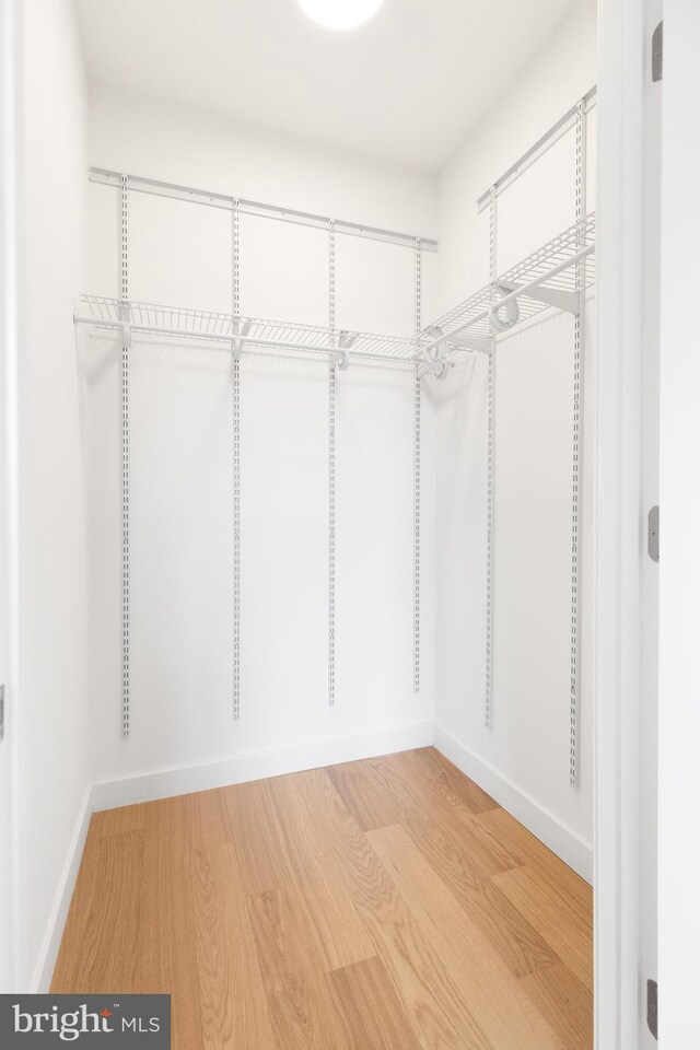 7175 12th St NW Unit 506, Washington, DC 20011 - spacious closet with wood finished floors