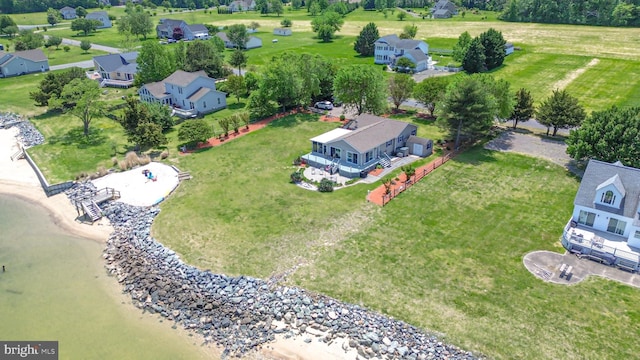 bird's eye view featuring a residential view