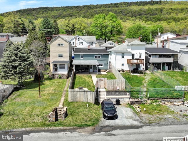 24 W Garibaldi Ave, Nesquehoning, PA 18240 - aerial view featuring a view of trees
