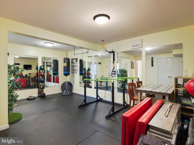 1161 Steed St, Ranson, WV 25438 - gym with baseboards