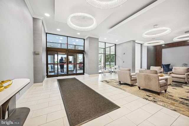 view of building lobby