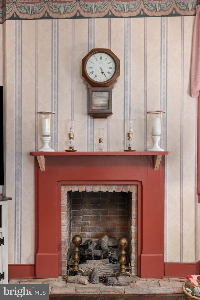 view of room details