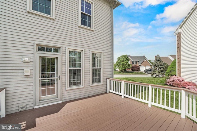 6341 Knollwood Dr, Frederick, MD 21701 - view of deck