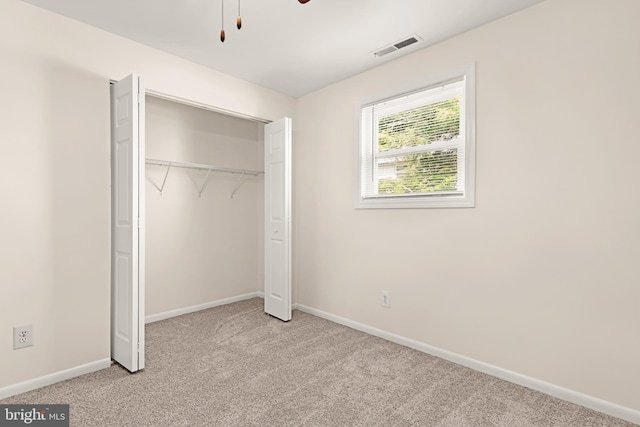 15 Warren Lodge Ct Unit 1D, Cockeysville, MD 21030 - unfurnished bedroom featuring carpet flooring and a closet