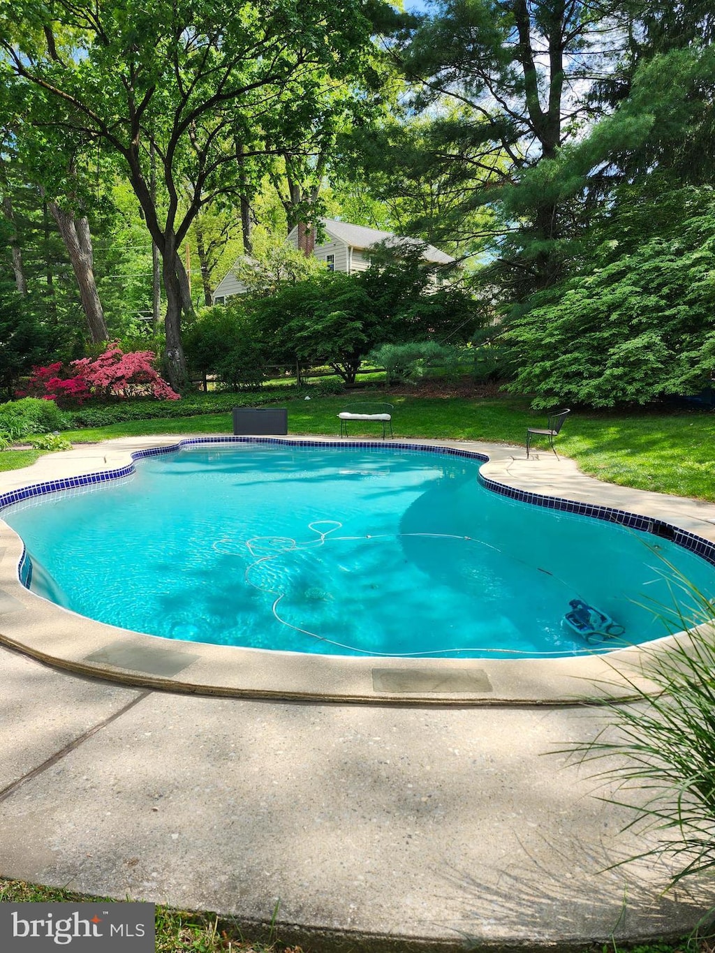 outdoor pool featuring a patio area