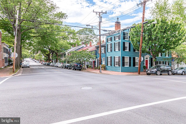 521 N Washington St Unit 201, Alexandria, VA 22314 - view of road featuring sidewalks, street lighting, and curbs