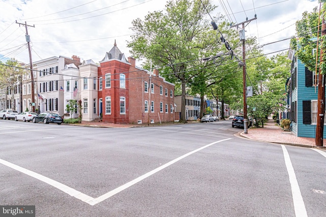 521 N Washington St Unit 201, Alexandria, VA 22314 - view of street with street lights, sidewalks, and curbs