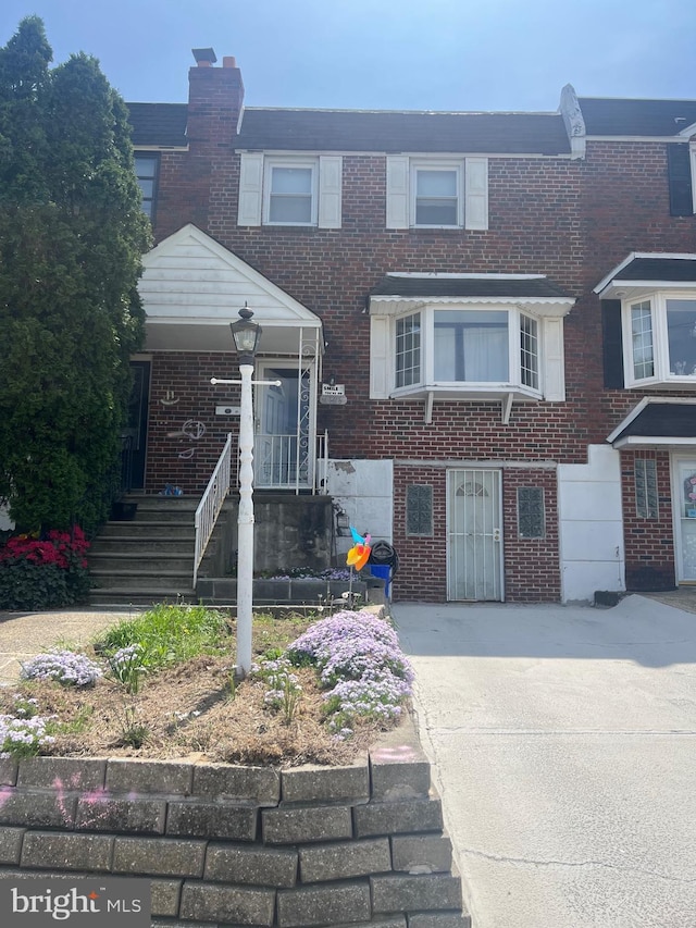 multi unit property with brick siding