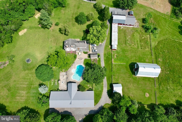 3401 Old Level Rd, Havre De Grace, MD 21078 - drone / aerial view of a pool area