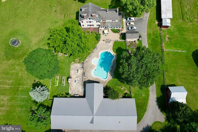 3401 Old Level Rd, Havre De Grace, MD 21078 - bird's eye view of a pool
