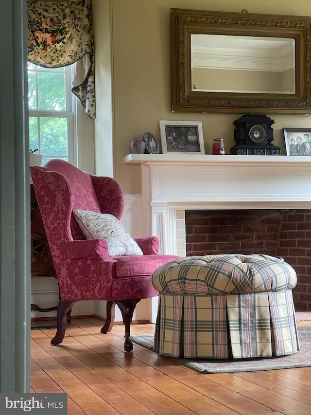 3401 Old Level Rd, Havre De Grace, MD 21078 - sitting room featuring wood finished floors