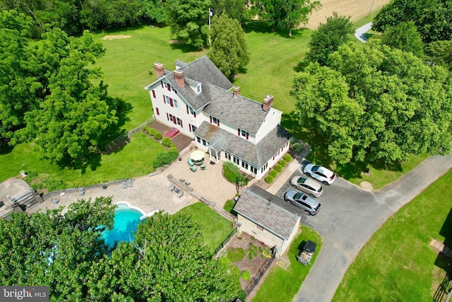 3401 Old Level Rd, Havre De Grace, MD 21078 - bird's eye view of a pool