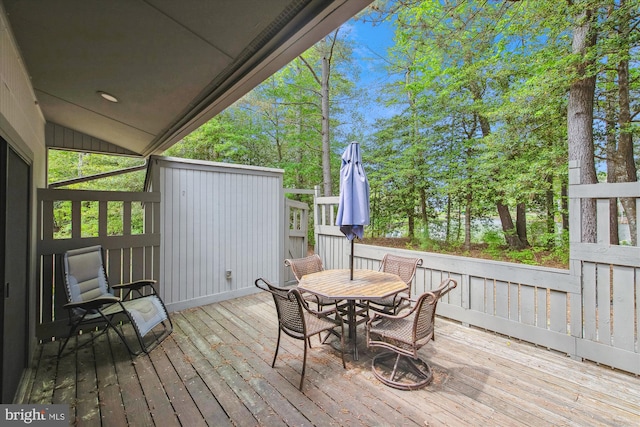 39234 Timberlake Ct Unit 9203, Bethany Beach, DE 19930 - deck featuring outdoor dining area