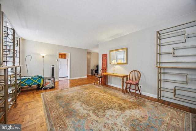 80 W Baltimore Ave Unit C507, Lansdowne, PA 19050 - living area with baseboards