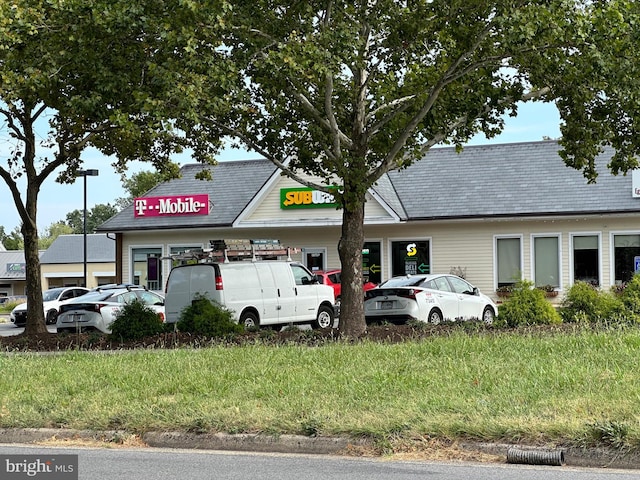 view of property