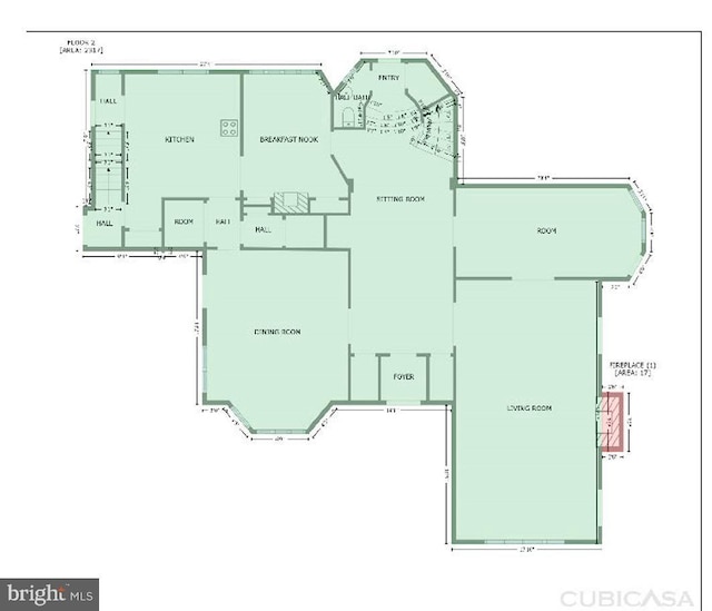 218 Parkside Ave, Trenton, NJ 08618 - floor plan / room layout