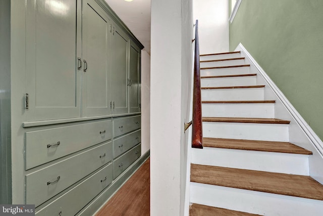 218 Parkside Ave, Trenton, NJ 08618 - staircase featuring wood finished floors