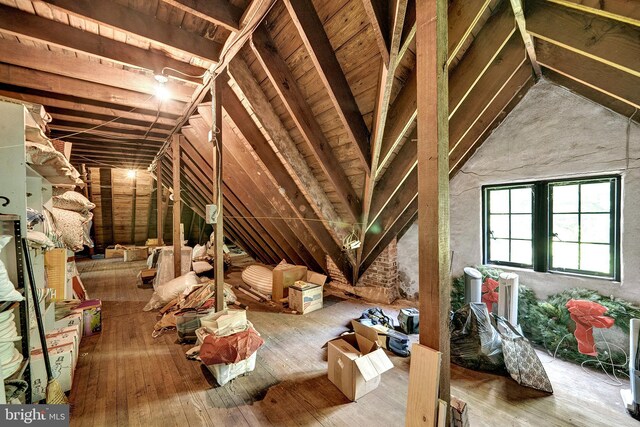 218 Parkside Ave, Trenton, NJ 08618 - view of attic