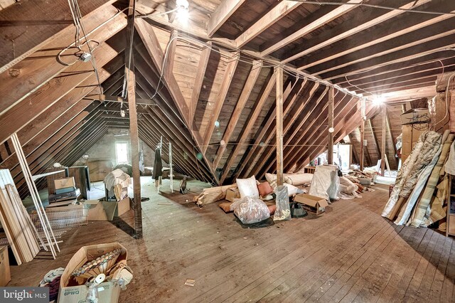 218 Parkside Ave, Trenton, NJ 08618 - view of unfinished attic