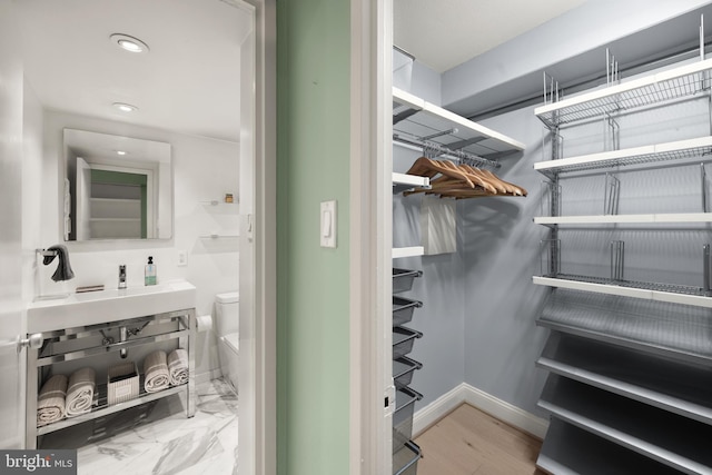 view of spacious closet