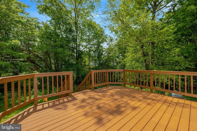 73 Mcpherson Cir, Sterling, VA 20165 - view of wooden deck
