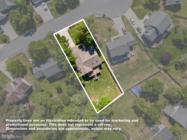 112 Rebels Cir, Winchester, VA 22602 - aerial perspective of suburban area