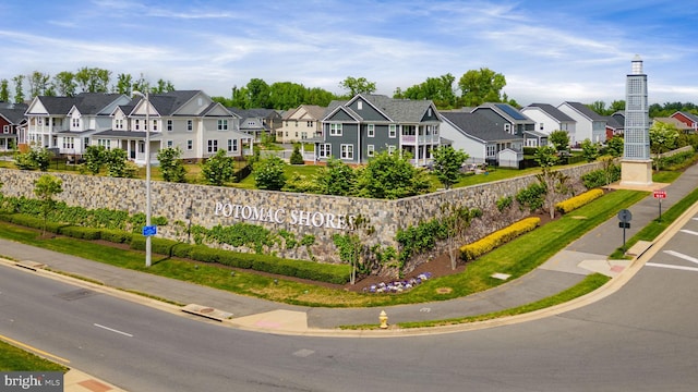 18095 Red Mulberry Rd, Dumfries, VA 22026 - aerial perspective of suburban area