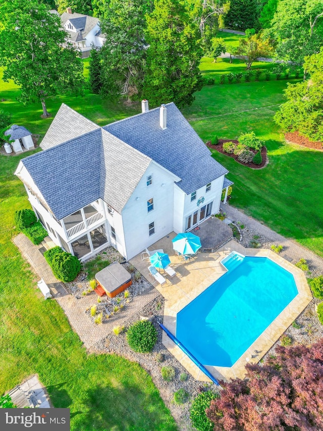 bird's eye view