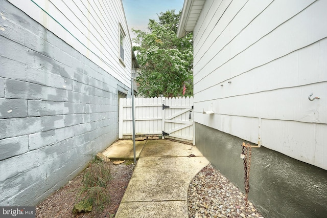 1492 Leonard St, York, PA 17404 - view of property exterior with a gate