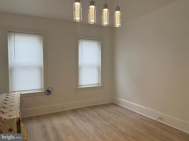 730 Third, Lansdale, PA 19446 - spare room with baseboards and light wood finished floors