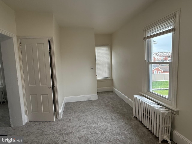 730 Third, Lansdale, PA 19446 - unfurnished room with radiator heating unit, carpet floors, and baseboards