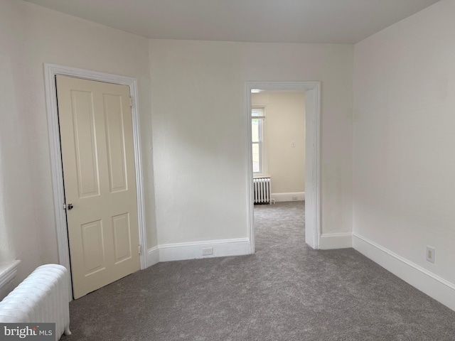 730 Third, Lansdale, PA 19446 - carpeted spare room featuring baseboards and radiator heating unit