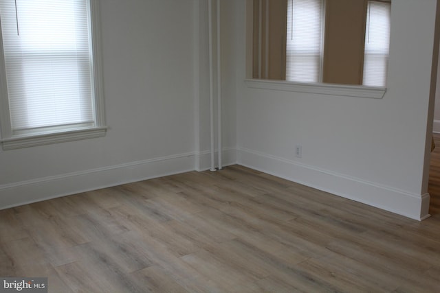 730 Third, Lansdale, PA 19446 - spare room featuring baseboards and wood finished floors