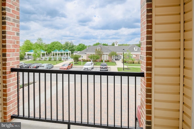 8603 Wintergreen Ct Unit 201, Odenton, MD 21113 - balcony with a residential view