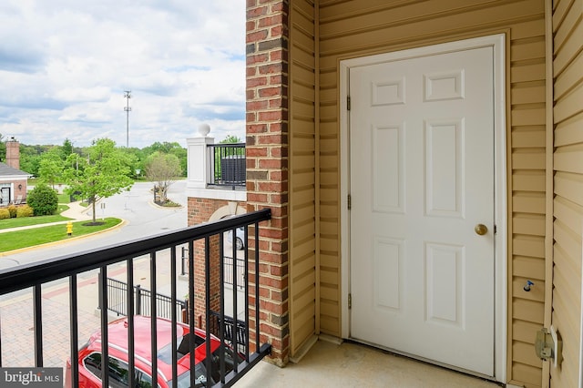 8603 Wintergreen Ct Unit 201, Odenton, MD 21113 - view of balcony