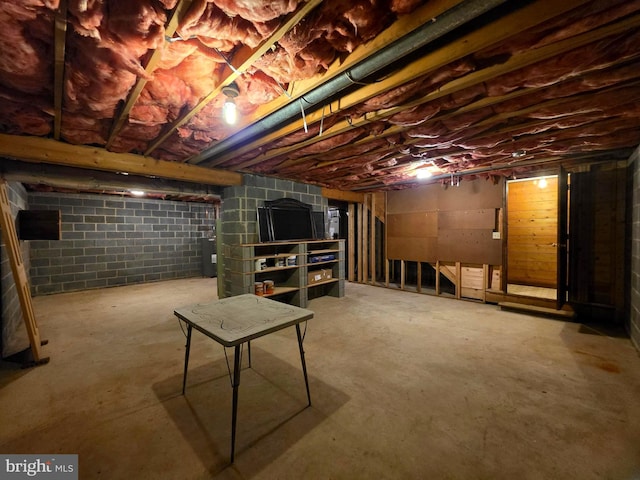 5925 Huntingtown Rd, Huntingtown, MD 20639 - view of unfinished below grade area