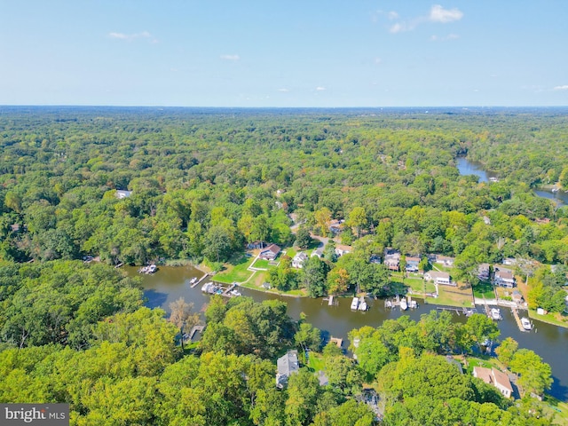 8014 Forest Glen Dr, Pasadena, MD 21122 - aerial overview of property's location featuring a forest and a nearby body of water